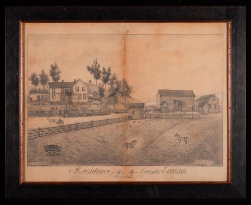 Residence of Mr. and Mrs. Leander Everson, Randall, N.Y.