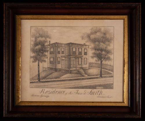 Residence of Mr. John G. Smith, Sharon Springs, Schoharie Co., N.Y.