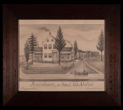 Residence of Mr. John L. Van Alstine, Argusville, Schoharie, Co., N.Y.