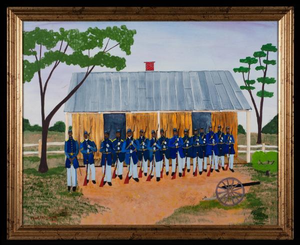 107th Colored Infantry: Guard Detail at Fort Corcoran