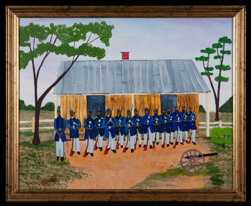 107th Colored Infantry: Guard Detail at Fort Corcoran