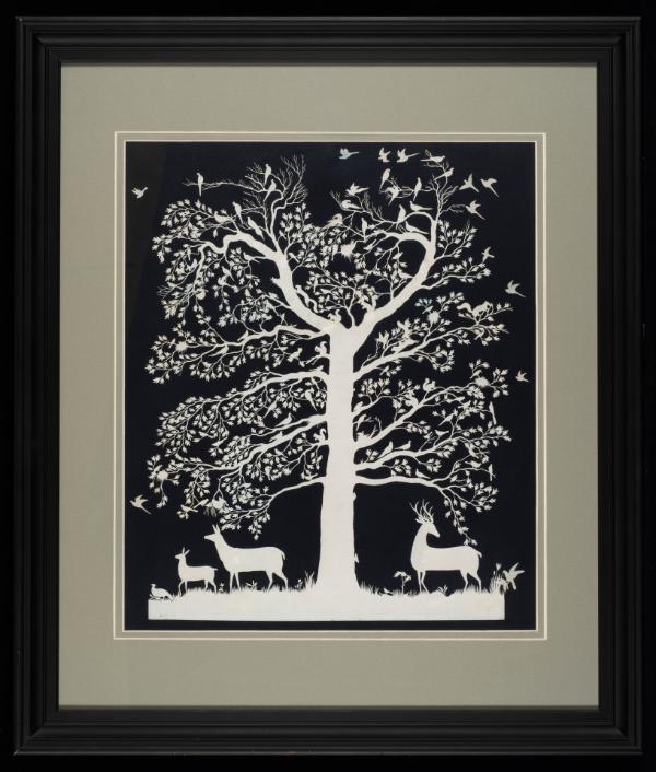 Deer and Tree