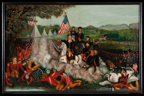 Washington at Princeton, Fall of General Hugh Mercer