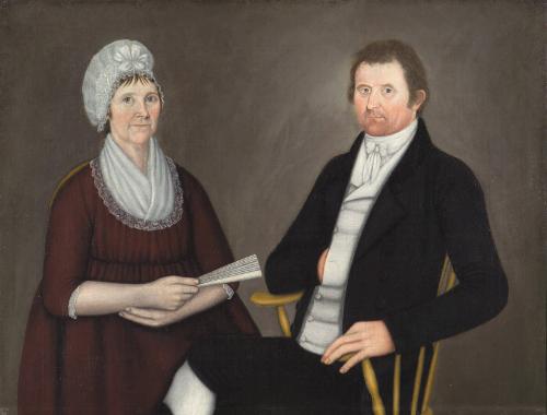 Deacon Eliphaz Thayer and His Wife, Deliverance