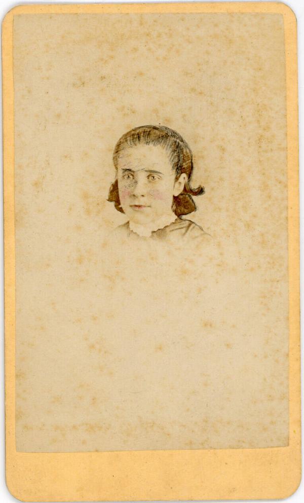 Anna E. Dickinson Age 12