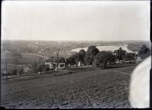 Panorama: Town on a River Bend