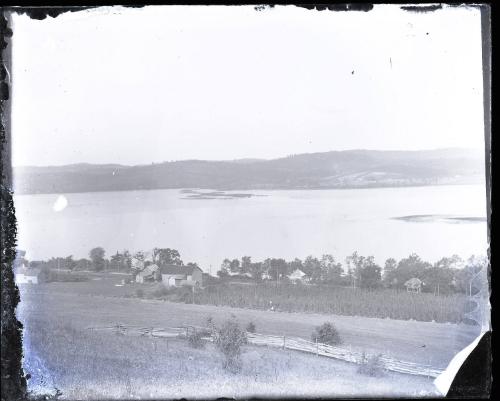 Panoramic View: Chenango River & Thomas Ellsworth Farm; Sherburne NY