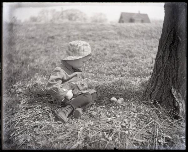 Easter Morn: Wayne Russell & Rabbit