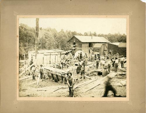 Building of the Colliersville Dam 2