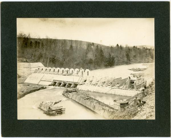 Building of the Colliersville Dam 6