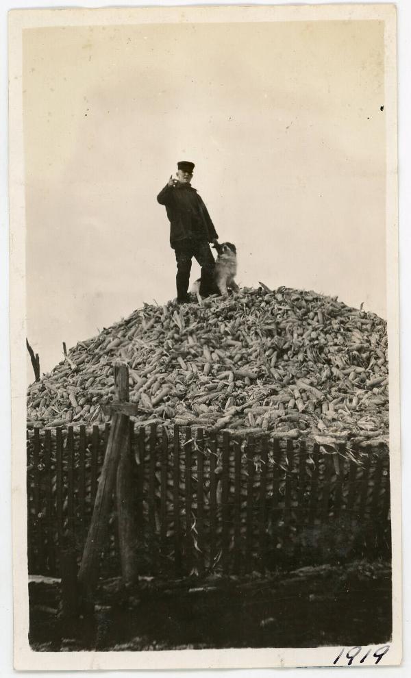 Atop the Corn Pile