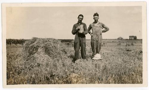 Two Men in the Field