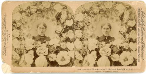 The late Miss Frances E. Willard: Mourning Card