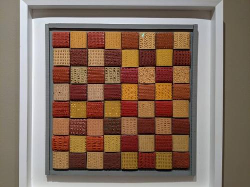 Checkers with Stitched Squares: Assemblage