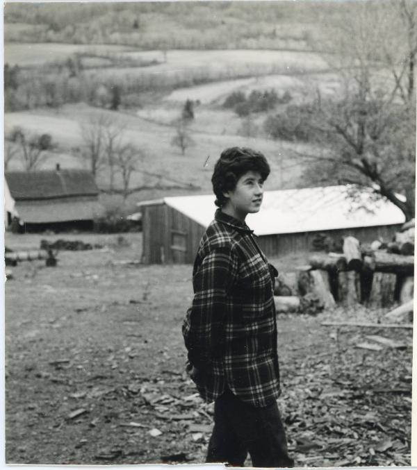 Jacquline Elliott on her Parents Farm