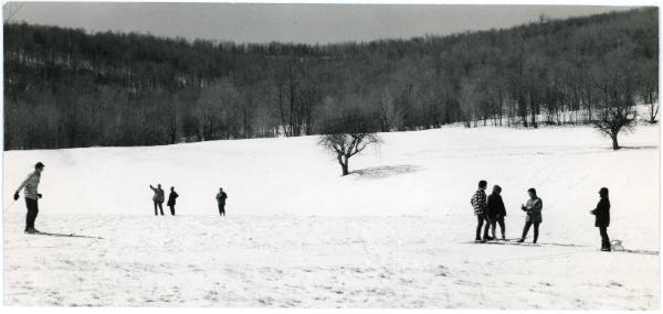 Ann and Friends Skiing