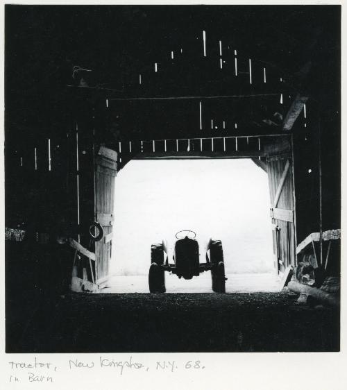 Tractor in Barn, New Kingston