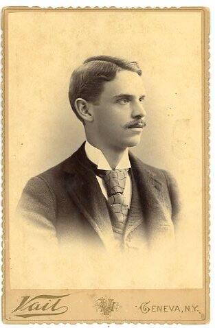 Young Man with a Patterned Tie