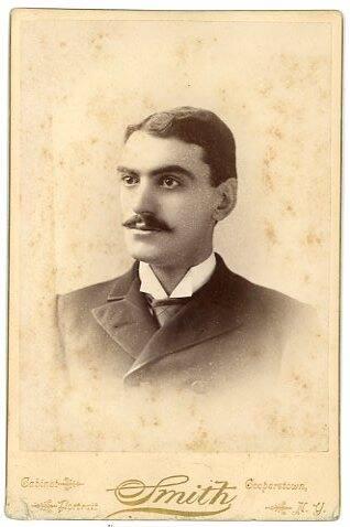 Man's Portrait with Jacket and Tie