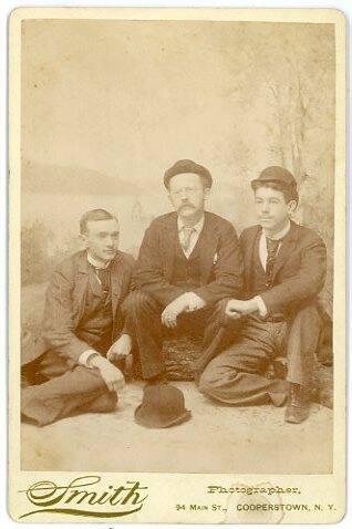 Three Men Sitting