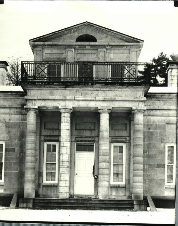 Hyde Hall Main Entrance Close-up