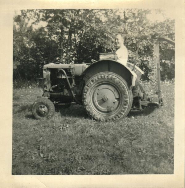 Man on Tractor