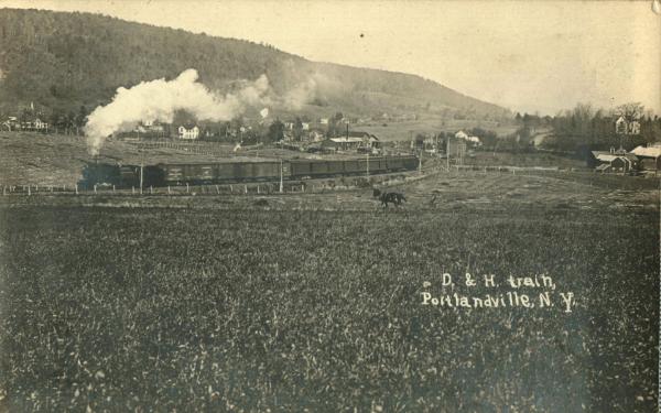 D & H Train, Portlandville, NY