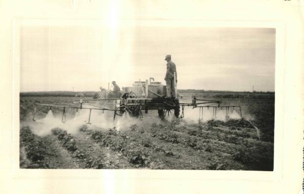 Spraying Crops