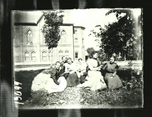 Group in Church Yard