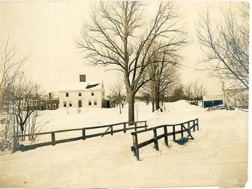 Andrew Taylor Farm Winter Scene
