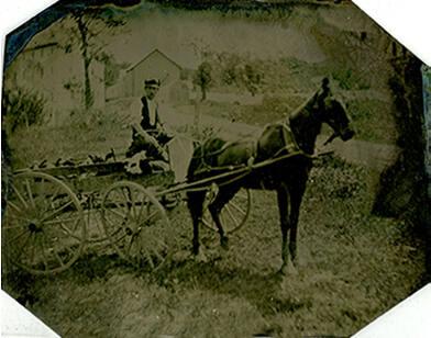 Phillip Stokes with Wagon
