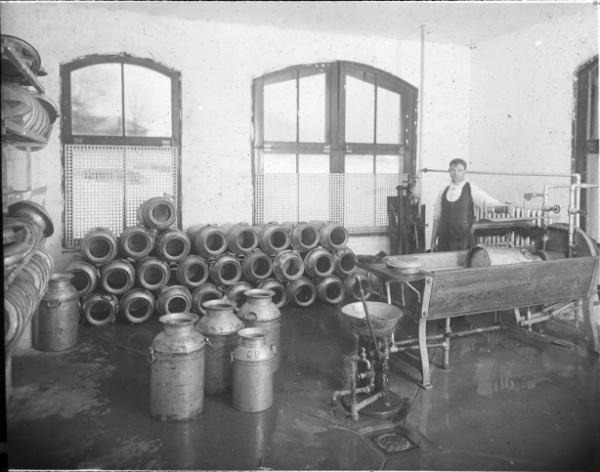 Cornell University Milk Washing Room 
