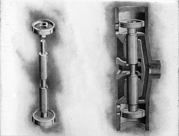 Milk Pump - Sectional View