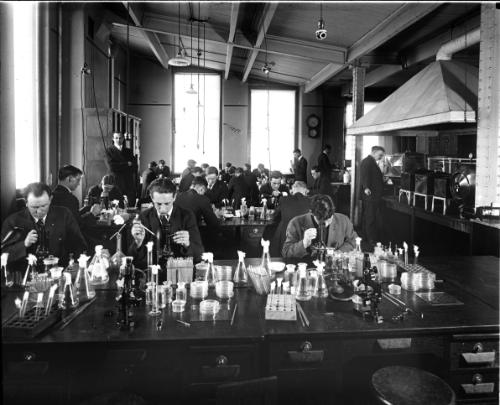 Cornell University Dairy Dept. Bacteriology Lab