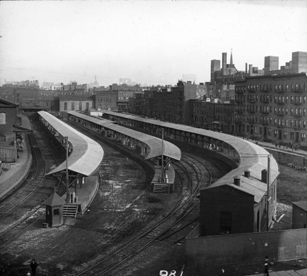 Railroad Terminal where milk is unloaded