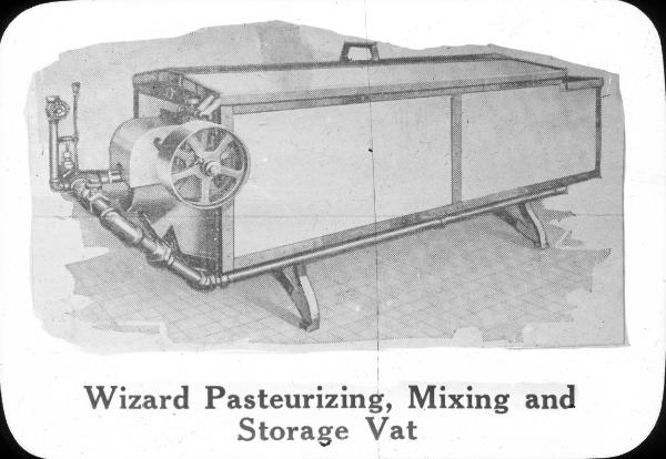 Wizard Pasteurizing, Mixing and Storage Vat