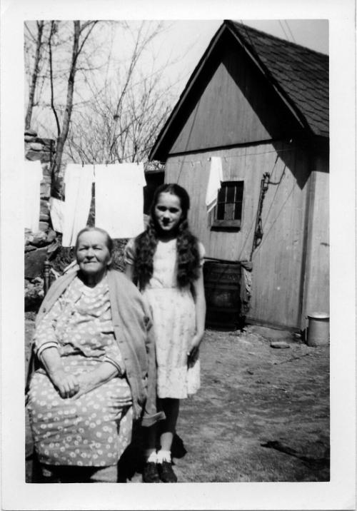 Grandma Dezemo and Young Girl