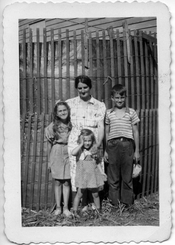 A Woman and Three Children