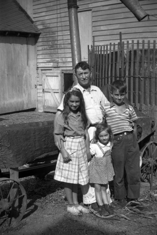 A Man and Three Children