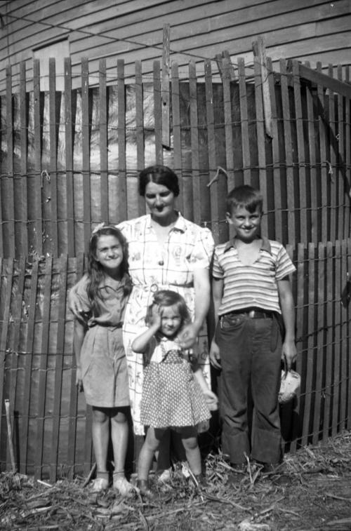 Myrtle Dezemo and Children