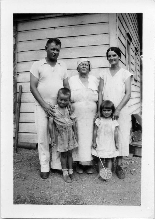 Grandma Dezemo and Family