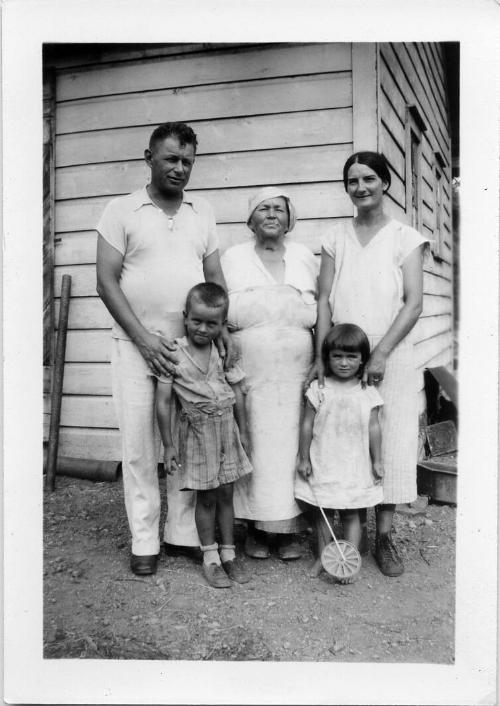 Grandma Dezemo and Family