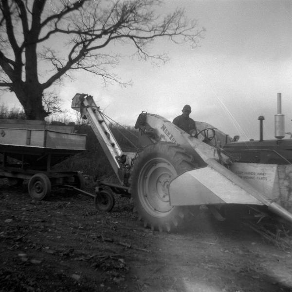 Tractor Mounted Corn Picker