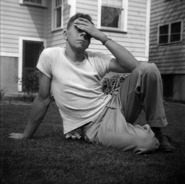 Edward Garretson at his Parent's House