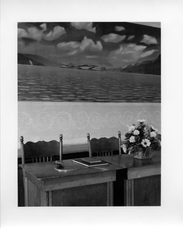 Pierstown Grange No. 793 - Main Hall with Mural