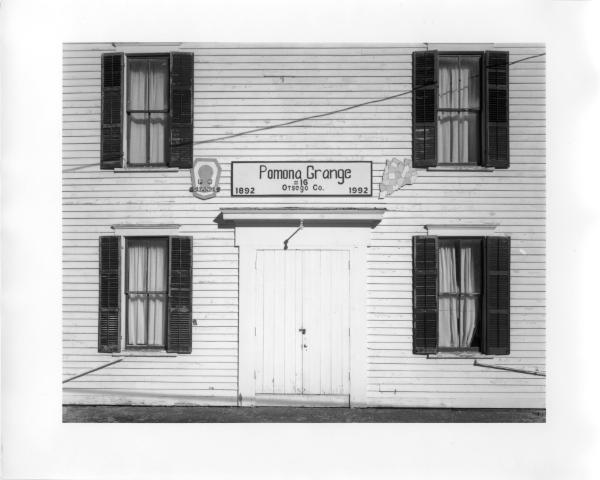 Fly Creek Grange No. 844 - Exterior View Detail