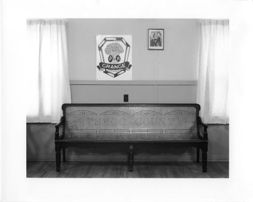 Fly Creek Grange No. 844 - Otsego County Bench