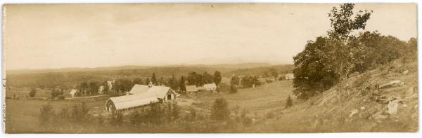 Panoramic View of A Farm