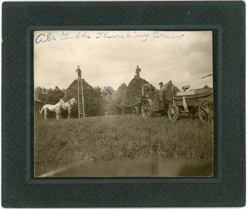 Abe Tubbs' Threshing Crew