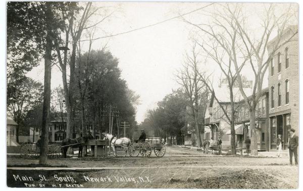 Main St. South; Newark Valley, NY
